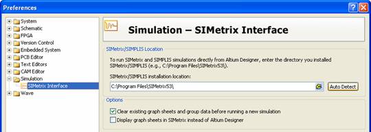 supports SIMetrix/SIMPLIS